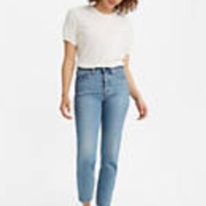 Levi’s Wedgie High Rise Jeans.
